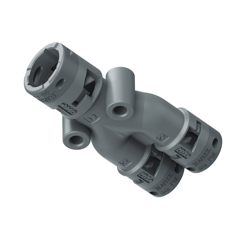 TEAFLEX - RACC. Y GRIGIO IP66 10-07-07