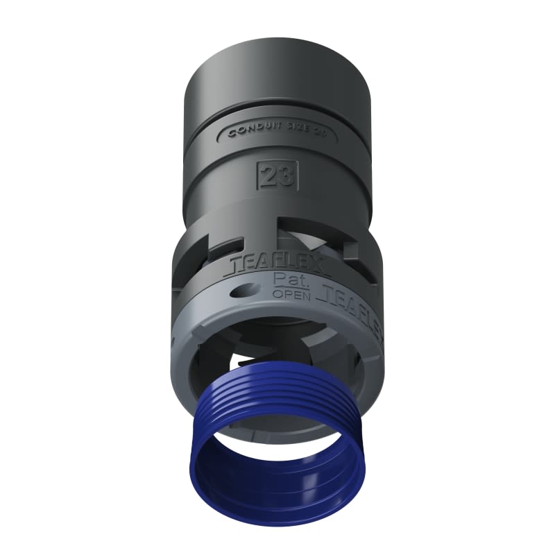 TEAFLEX - RACC.ADATTATORE NERO IP68 2923