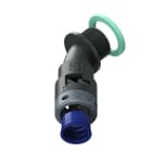 TEAFLEX - CURVA 45 IP68 BF10   3/8NERO 8BBF10G02