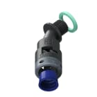 TEAFLEX - CURVA 45 IP68 BF10 M12  NERO 8BBF10M12