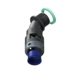 TEAFLEX - CURVA 45 IP68 BF10 PG09 NERO 8BBF10P09