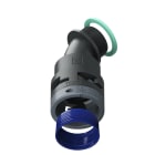 TEAFLEX - CURVA 45 IP68 BF23 M25 NERO 8BBF23M25