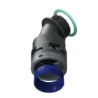 TEAFLEX - CURVA 45 IP68 BF29 1'   NERO 8BBF29G05