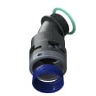 TEAFLEX - CURVA 45 IP68 BF29 M32  NERO 8BBF29M32