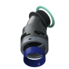 TEAFLEX - CURVA 45 IP68 36NPT 1'1/4 NERO