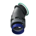 TEAFLEX - CURVA 45 IP68 BF48 2' NERO 8BBF48G08