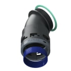 TEAFLEX - CURVA 45 IP68 BF48 M63 NERO 8BBF48M63