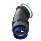 TEAFLEX - CURVA 45 IP68 BF48 PG48 NERO