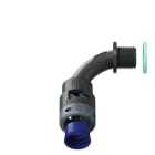 TEAFLEX - CURVA 90 IP68 BN10 1/4' NERO 8BBN10G01