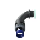 TEAFLEX - CURVA 90 IP68 BN17 1/2' NERO 8BBN17G03