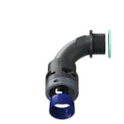 TEAFLEX - CURVA 90 IP68 BN17 PG13 NERO 8BBN17P13