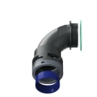 TEAFLEX - CURVA 90 IP68 BN36 PG36 NERO 8BBN36P36