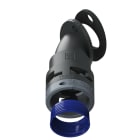 TEAFLEX - FLANGIA 45  IP68 FF23 NERO 8BFF23