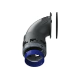 TEAFLEX - FLANGIA 90 IP68 FL48 NERO