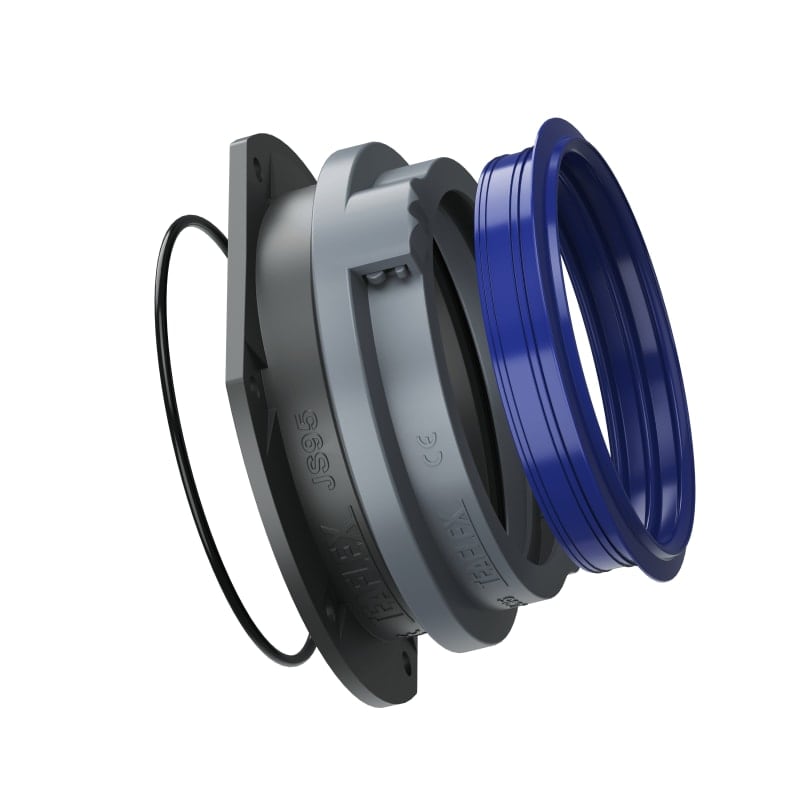 TEAFLEX - FLANGIA JUMBO DIRITTO BJS 95