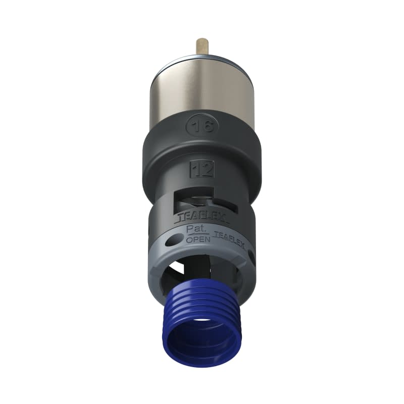 TEAFLEX - TUBO GUAINA NERO IP68 PC1216