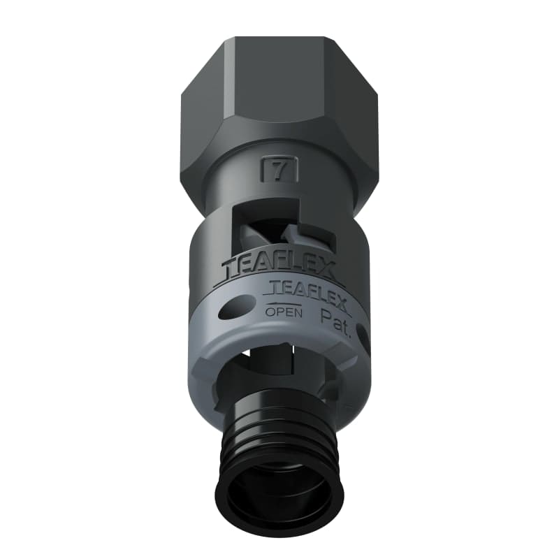 TEAFLEX - FEMMINA IP68 SF07 PG07 NERO