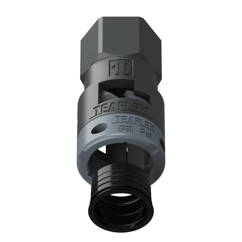 TEAFLEX - FEMMINA IP68 SF10 PG07   NERO 8BSF10P07