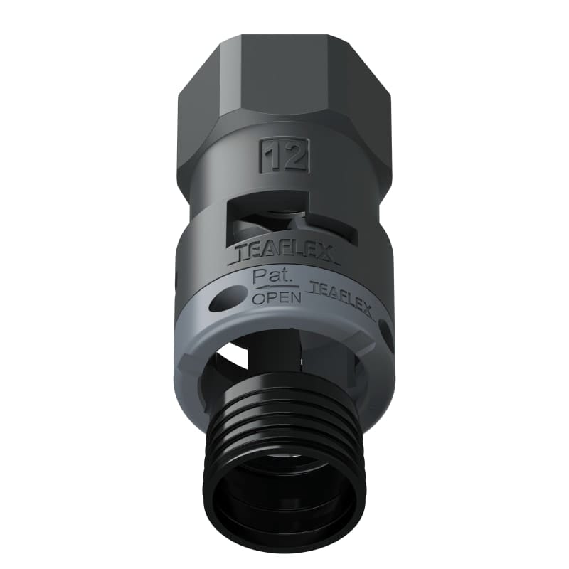 TEAFLEX - FEMMINA IP68 SF12 M16X1,5 NERO