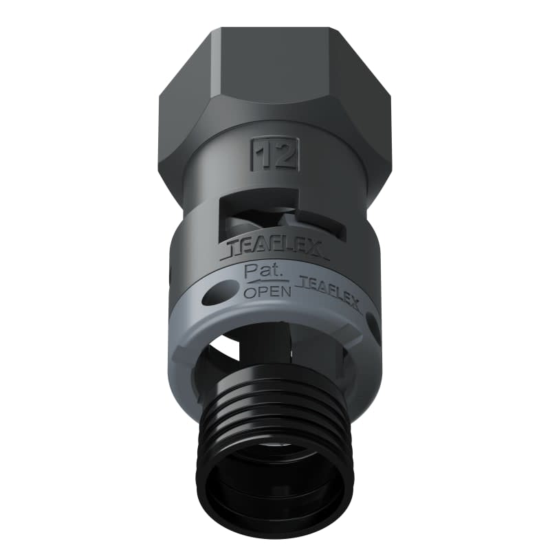 TEAFLEX - FEMMINA IP68 SF12 PG11   NERO 8BSF12P11