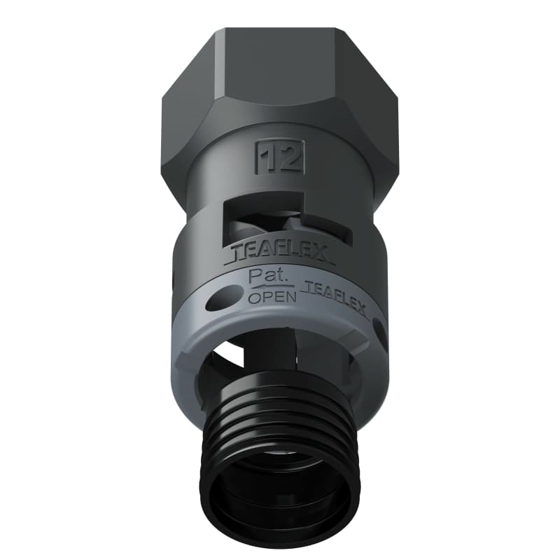 TEAFLEX - FEMMINA IP68 SF12 PG11 NERO