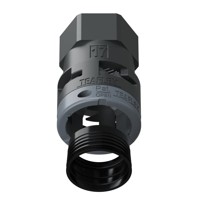 TEAFLEX - FEMMINA IP68 SF17 M20X1,5 NERO 8BSF17M20