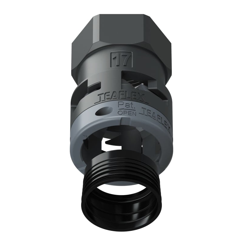 TEAFLEX - FEMMINA IP68 SF17 PG16 NERO