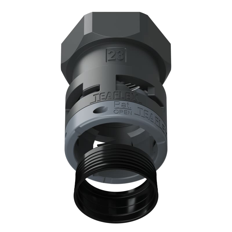 TEAFLEX - FEMMINA IP68 SF23 M32X1,5 NERO 8BSF23M32