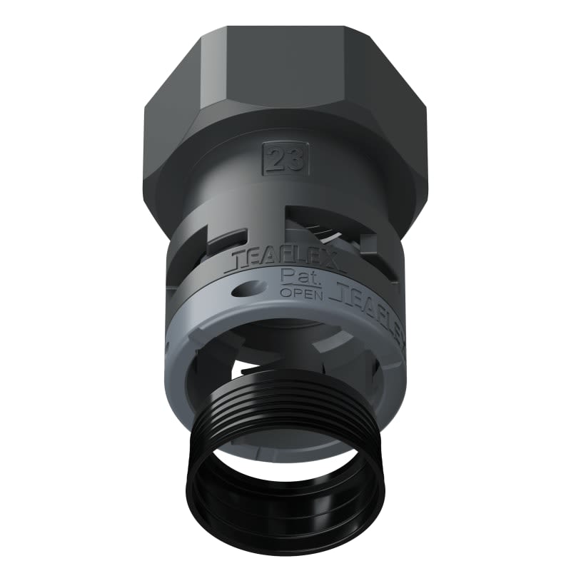 TEAFLEX - FEMMINA IP68 SF23 PG29   NERO 8BSF23P29