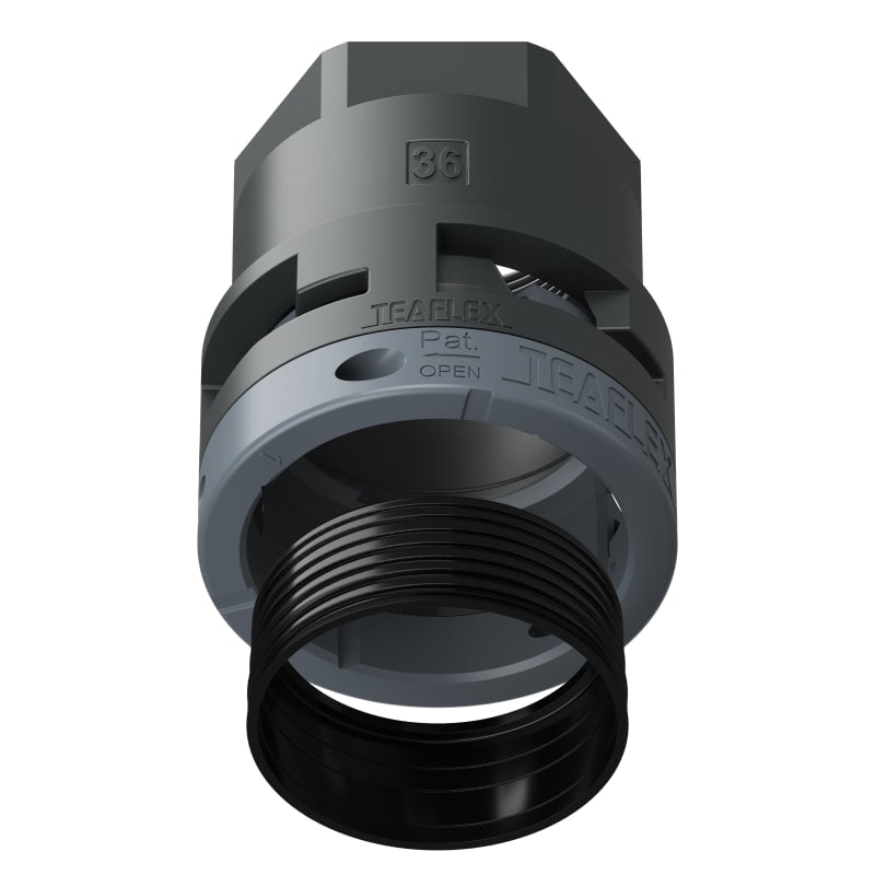 TEAFLEX - FEMMINA IP68 SF36 M40X1,5 NERO