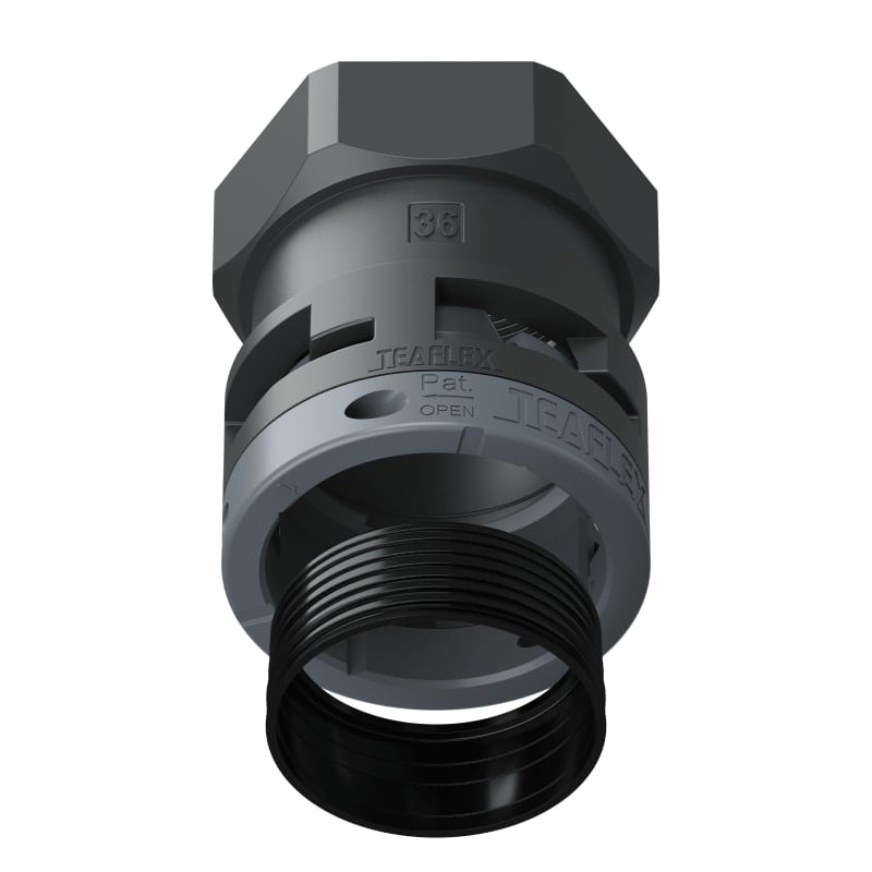 TEAFLEX - FEMMINA IP68 SF36 PG36 NERO