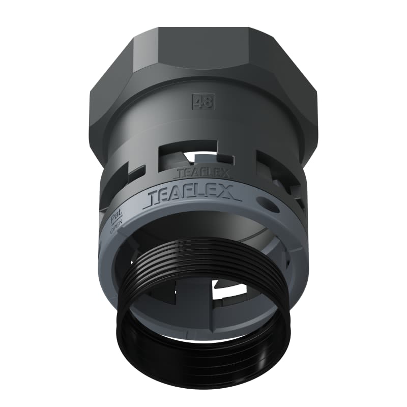 TEAFLEX - FEMMINA IP68 SF48 PG48 NERO 8BSF48P48