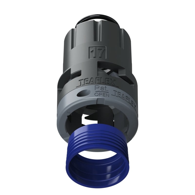 TEAFLEX - FEMM.IP68 NERO SFMIL17 3/4' 20