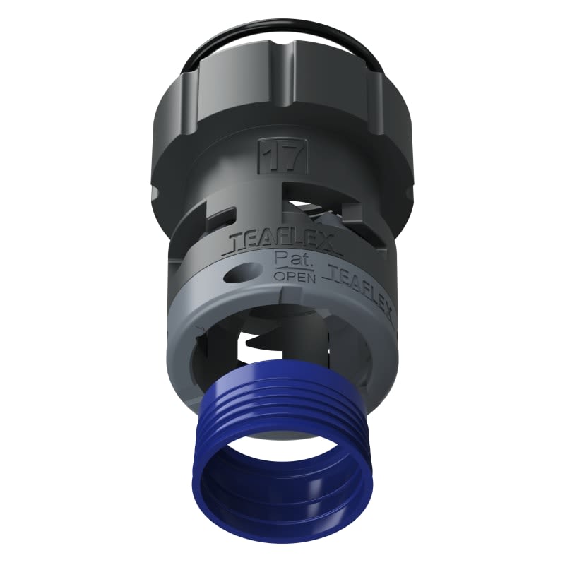 TEAFLEX - FEMM.IP68 NERO SFMIL17 1'3/16 8BSFMIL17U16