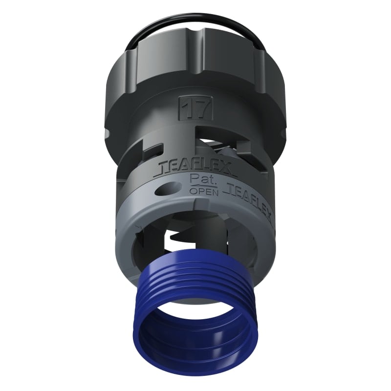 TEAFLEX - FEMM.IP68 NERO SFMIL17 1'3/16