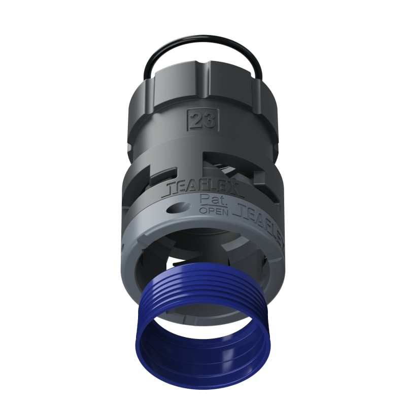 TEAFLEX - FEMM.IP68 NERO SFMIL23 1'3/16 8BSFMIL23U16