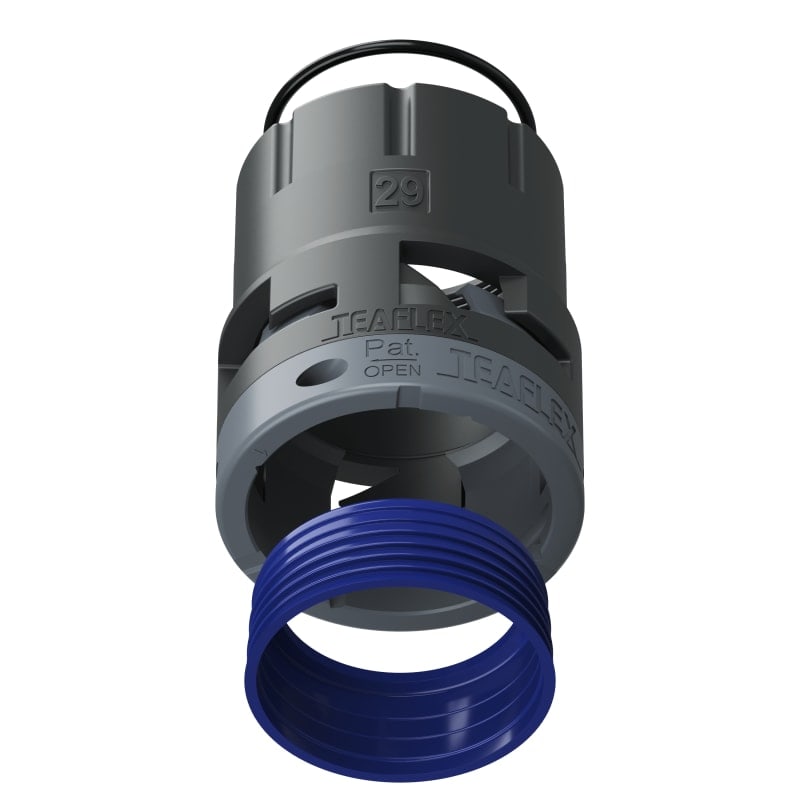 TEAFLEX - FEMM.IP68 NERO SFMIL29 1'7/16