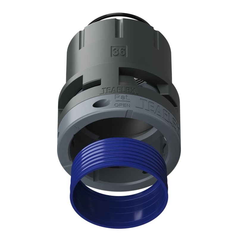 TEAFLEX - FEMM.IP68 NERO SFMIL36 1'7/16