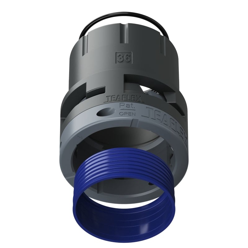 TEAFLEX - FEMM.IP68 NERO SFMIL36 1'3/4