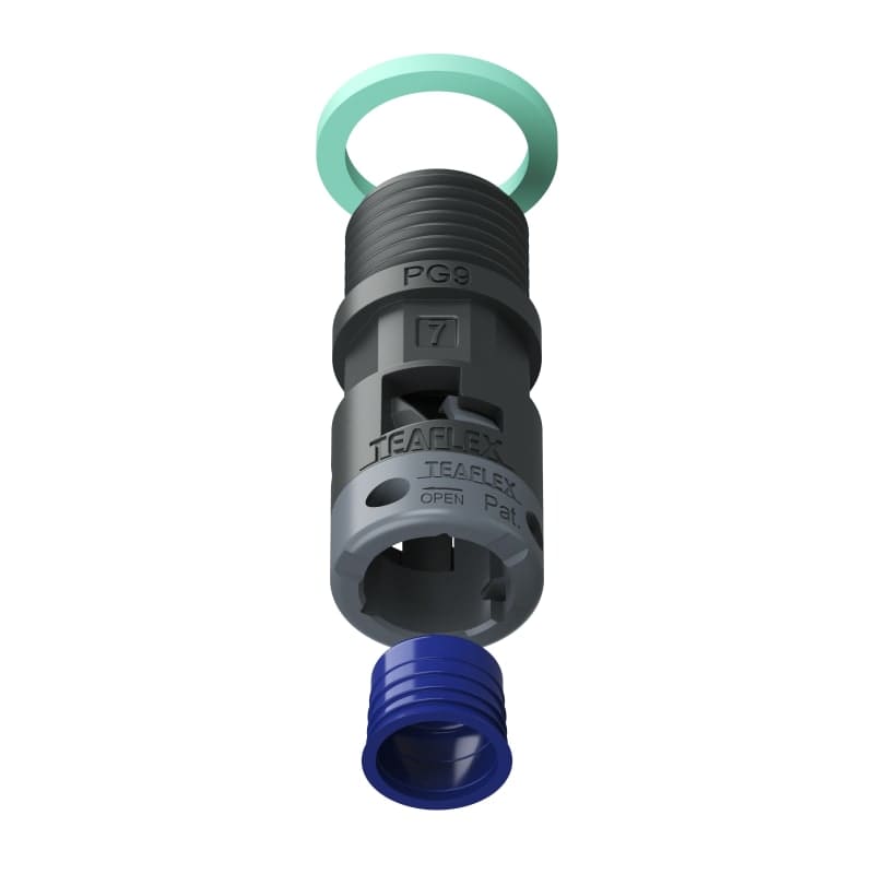 TEAFLEX - RACC.NERO IP68 SM07 PG09