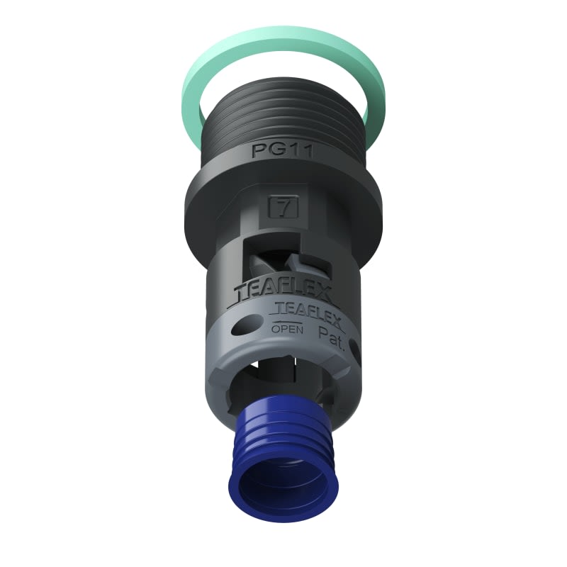 TEAFLEX - RACC.NERO IP68 SM07 PG11 8BSM07P11