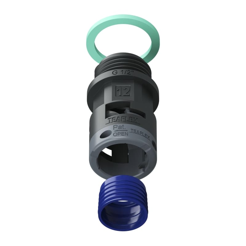 TEAFLEX - RACC.NERO IP68 SM12 G 1/2'