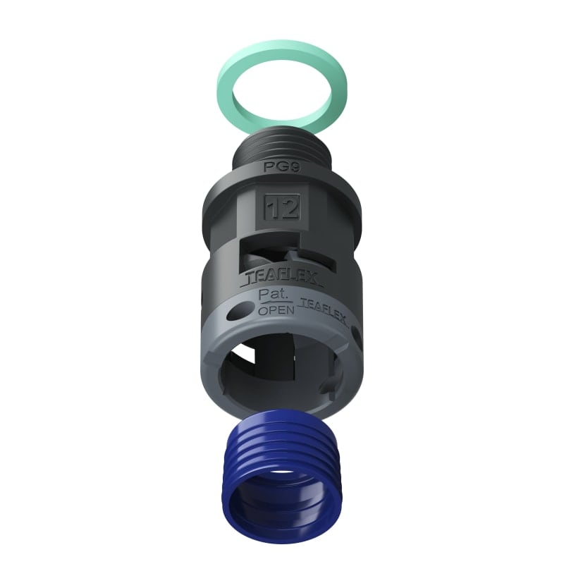 TEAFLEX - RACC.NERO IP68 SM12 PG09