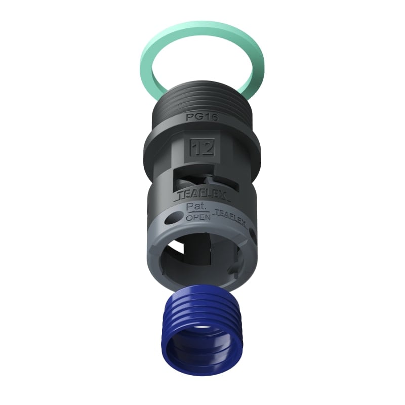 TEAFLEX - RACC.NERO IP68 SM12 PG16
