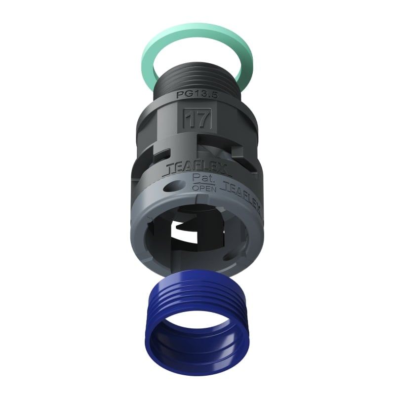 TEAFLEX - RACC.NERO IP68 SM17 PG13,5