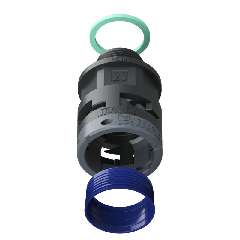 TEAFLEX - RACC.NERO   IP68 SM23  PG16