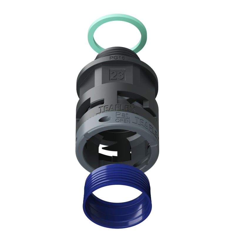 TEAFLEX - RACC.NERO IP68 SM23 PG16