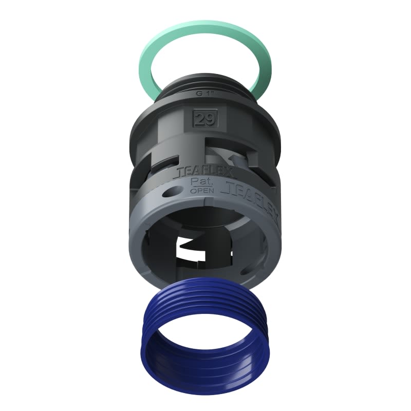 TEAFLEX - RACC.NERO IP68 SM29 G1' 8BSM29G05