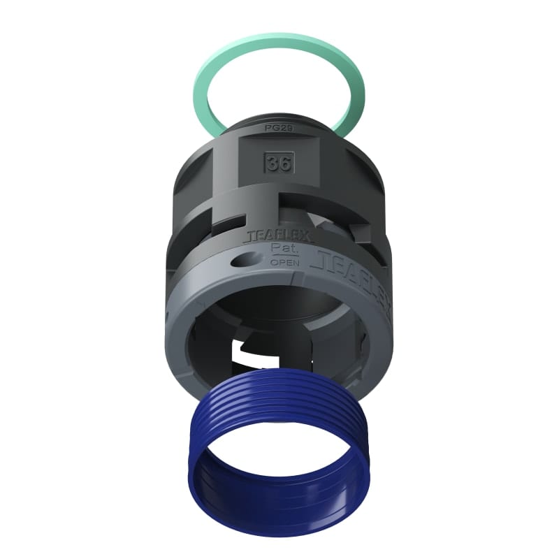 TEAFLEX - RACC.NERO IP68 SM36 PG29