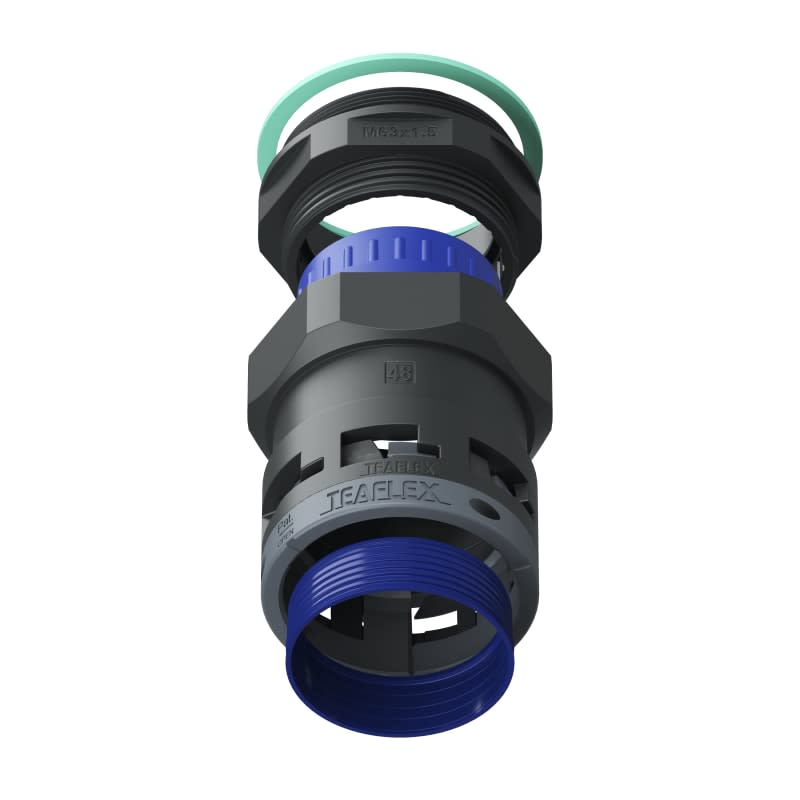 TEAFLEX - RACC.PRESS. 48ISO63  39  -44 8BSR48M6344